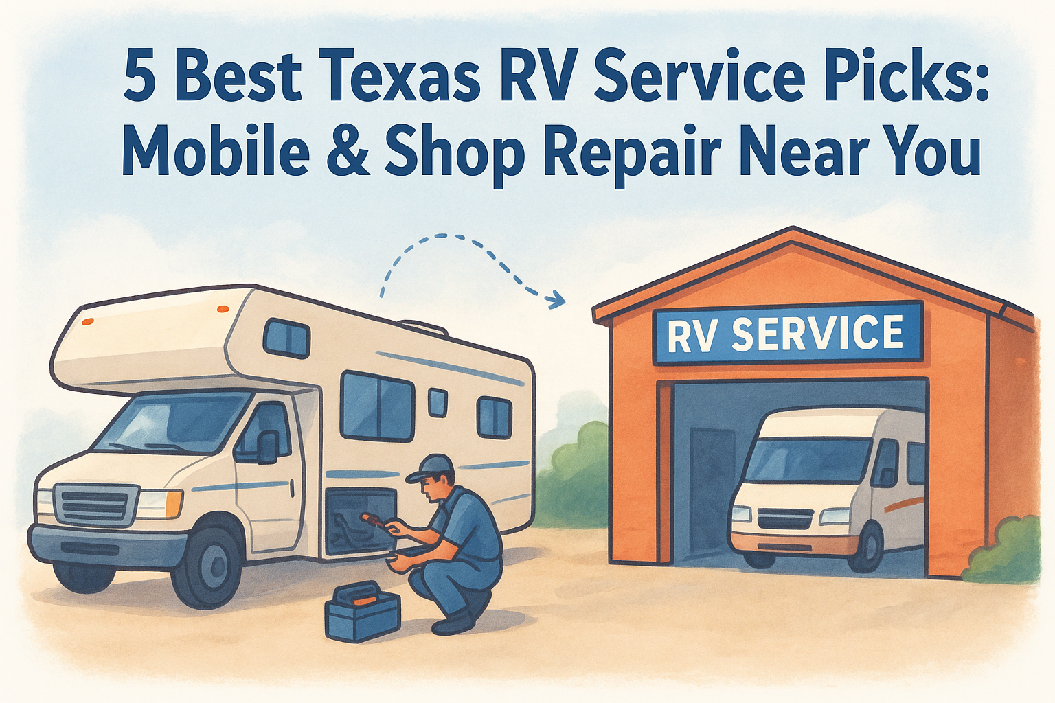 5 Best Texas RV Service Picks: Mobile & Shop Repair Near You