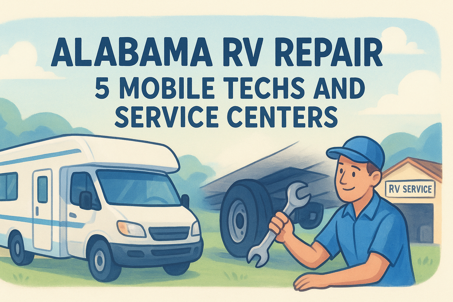 Alabama RV Repair: 5 Mobile Techs And Service Centers