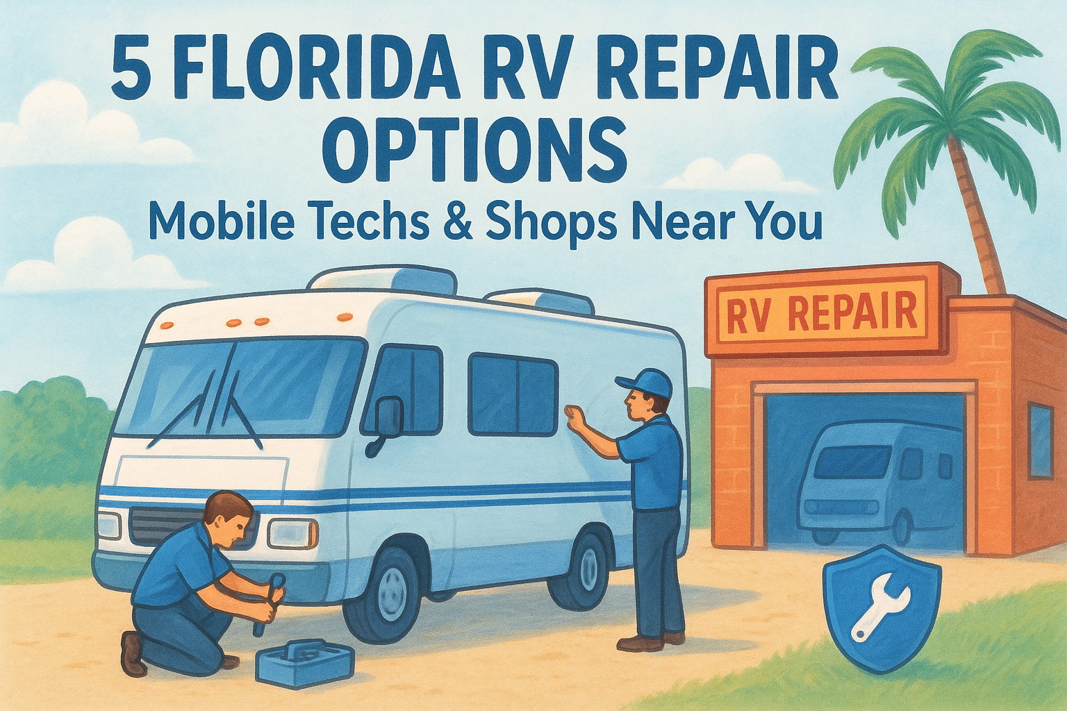 5 Florida RV Repair Options: Mobile Techs & Shops Near You