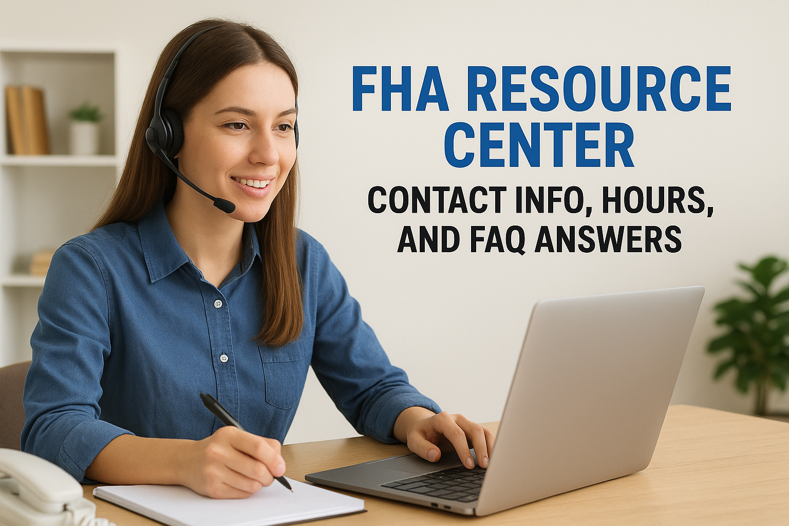 FHA Resource Center: Contact Info, Hours, And FAQ Answers