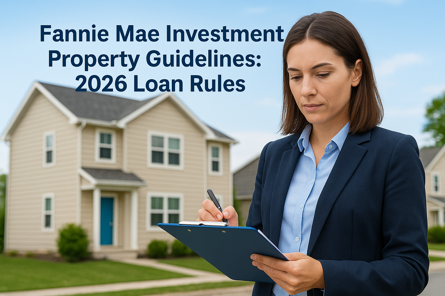 Fannie Mae Investment Property Guidelines: 2026 Loan Rules