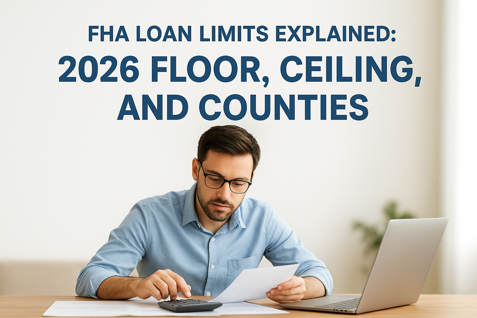 FHA Loan Limits Explained: 2026 Floor, Ceiling, And Counties