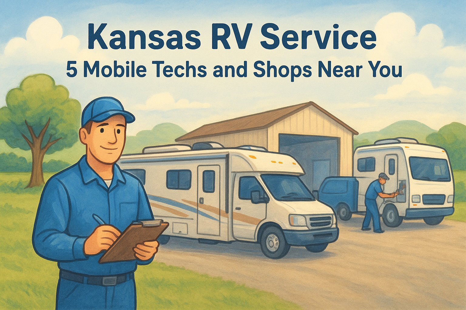 Kansas RV Service: 5 Mobile Techs And Shops Near You