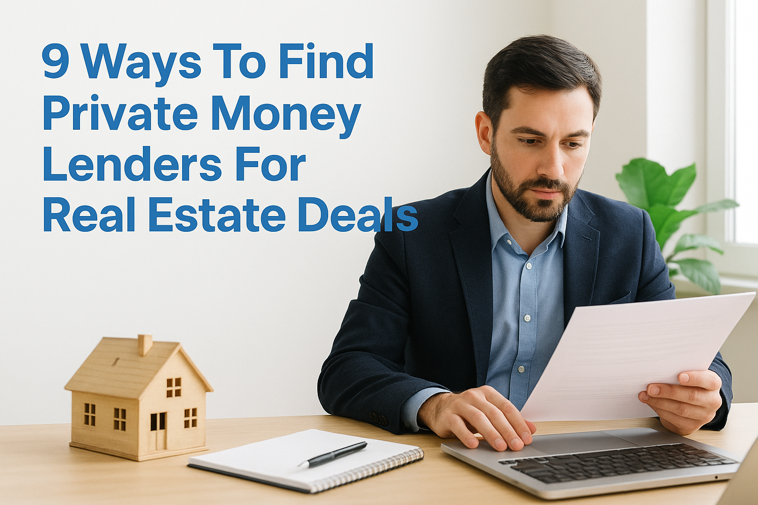 9 Ways To Find Private Money Lenders For Real Estate Deals