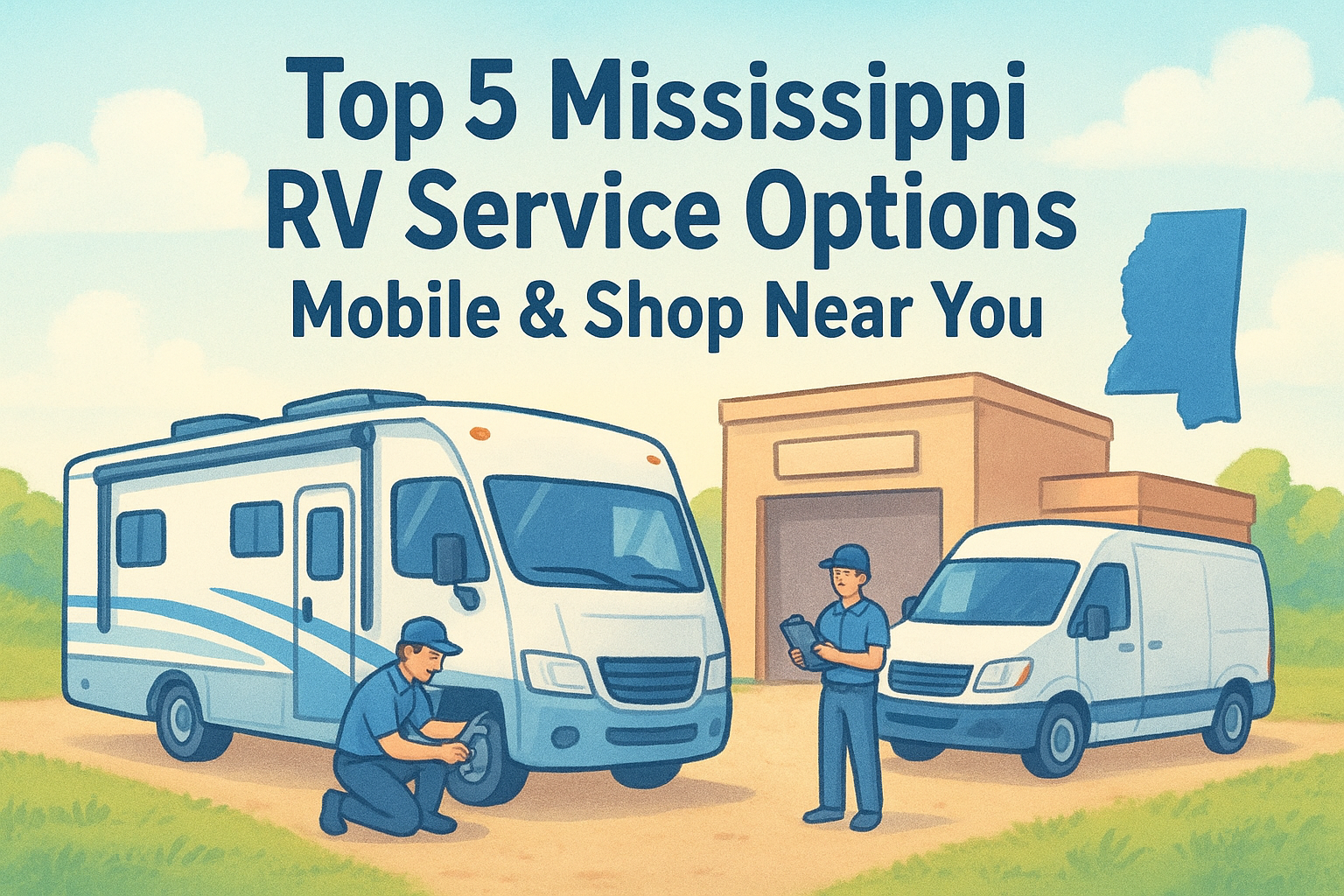Top 5 Mississippi RV Service Options: Mobile & Shop Near You
