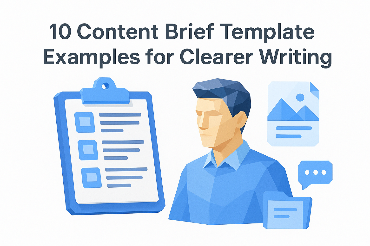 10 Content Brief Template Examples for Clearer Writing