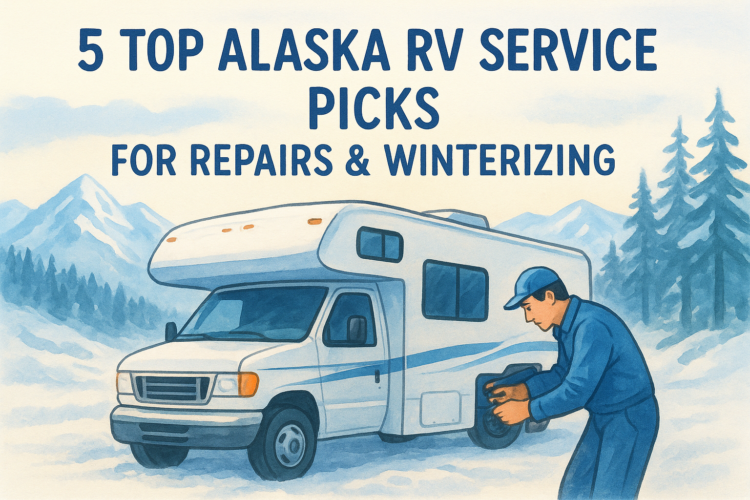 5 Top Alaska RV Service Picks for Repairs & Winterizing