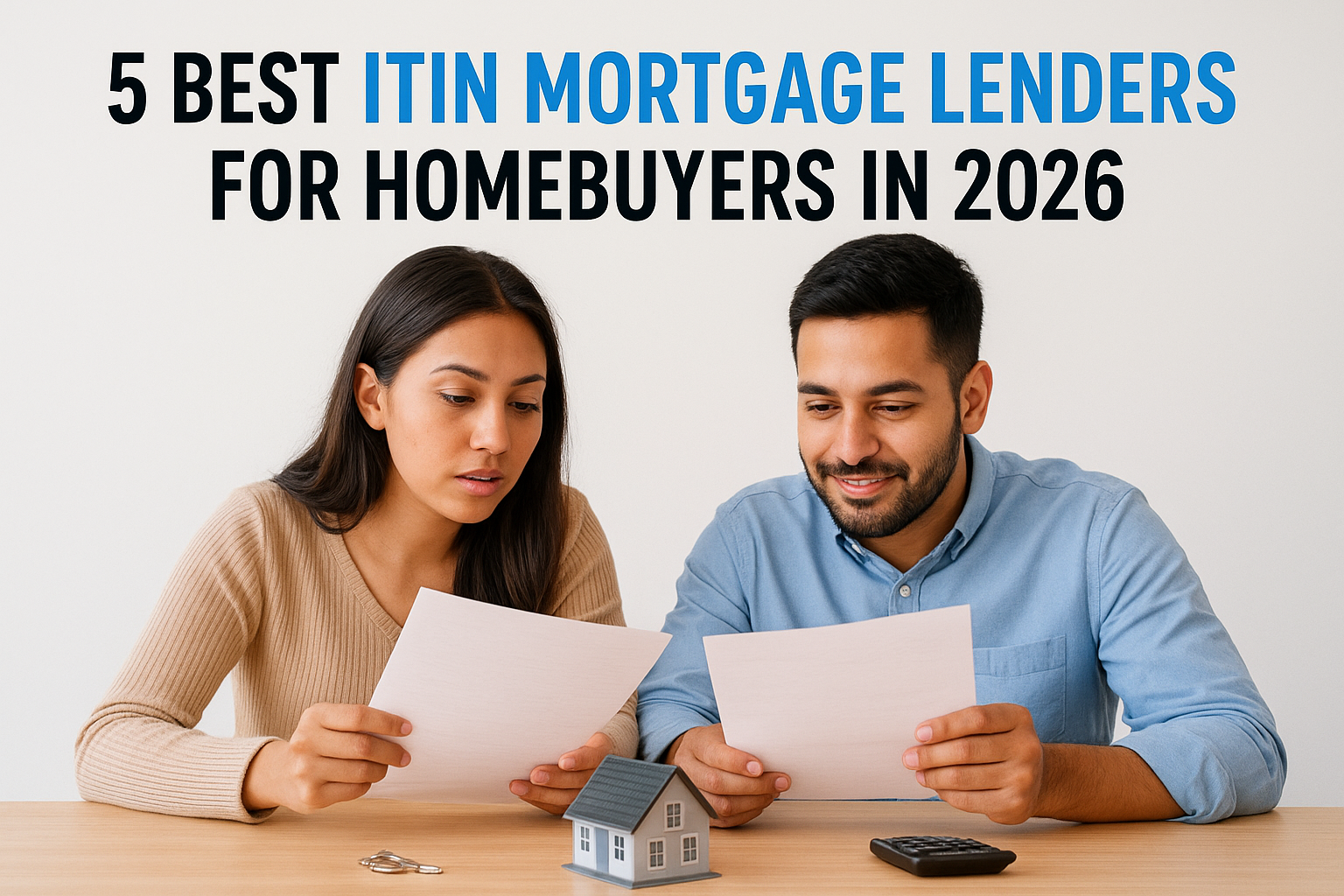 5 Best ITIN Mortgage Lenders For Homebuyers In 2026
