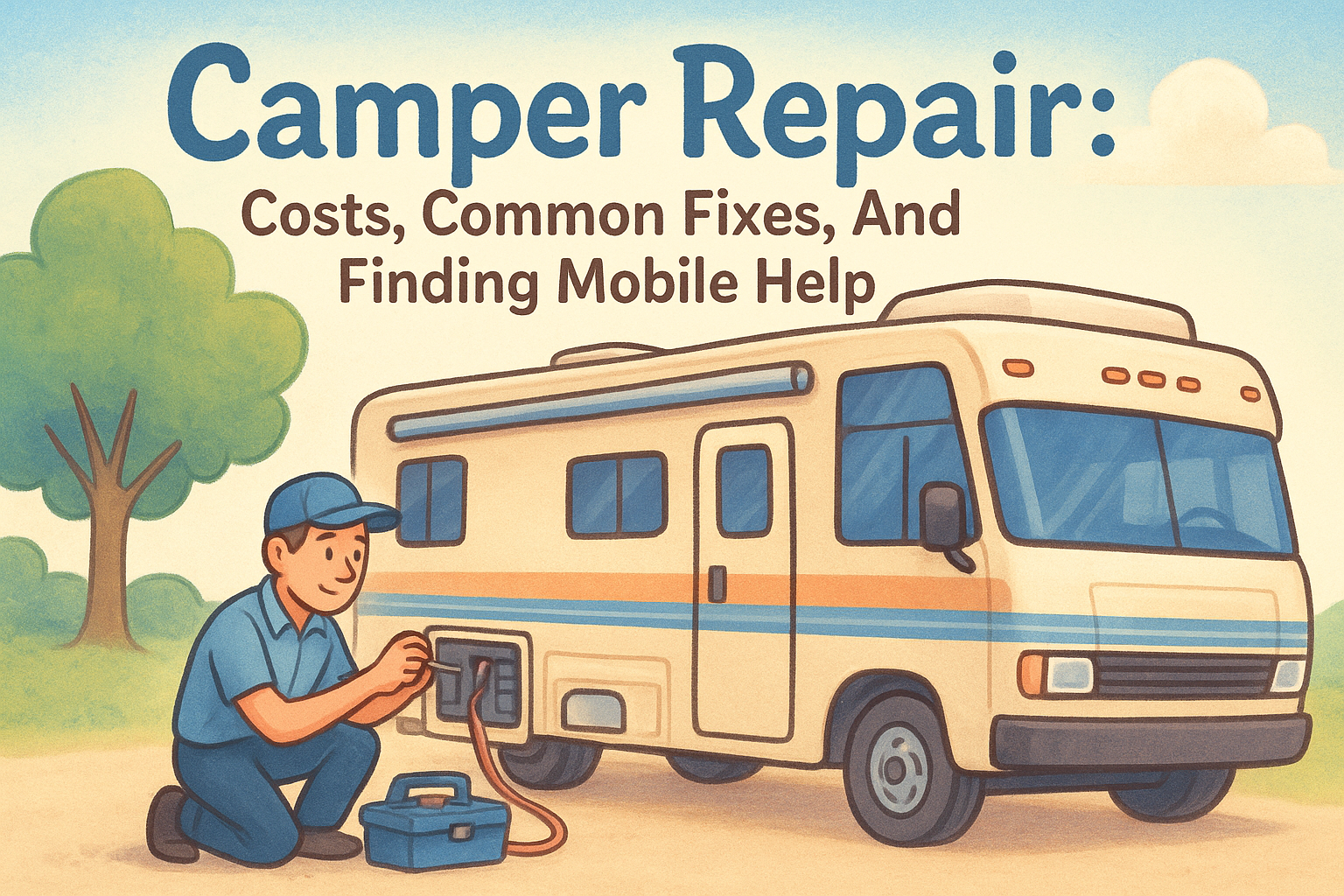 Camper Repair: Costs, Common Fixes, And Finding Mobile Help