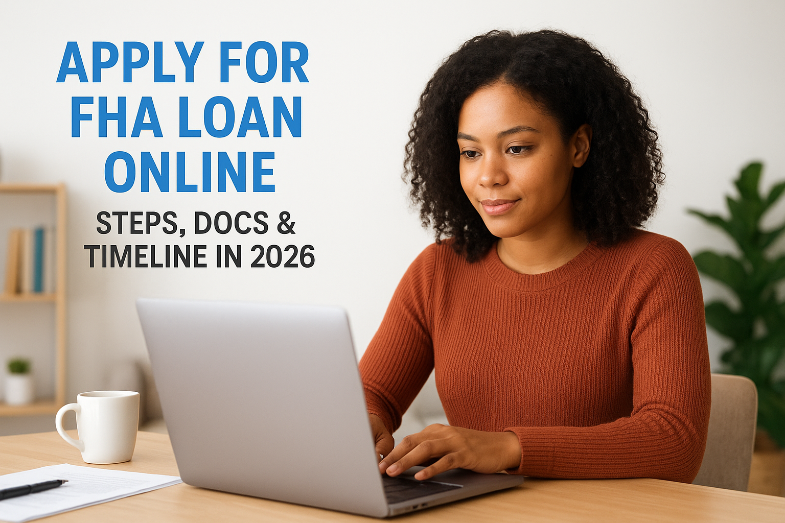 Apply For FHA Loan Online: Steps, Docs & Timeline In 2026