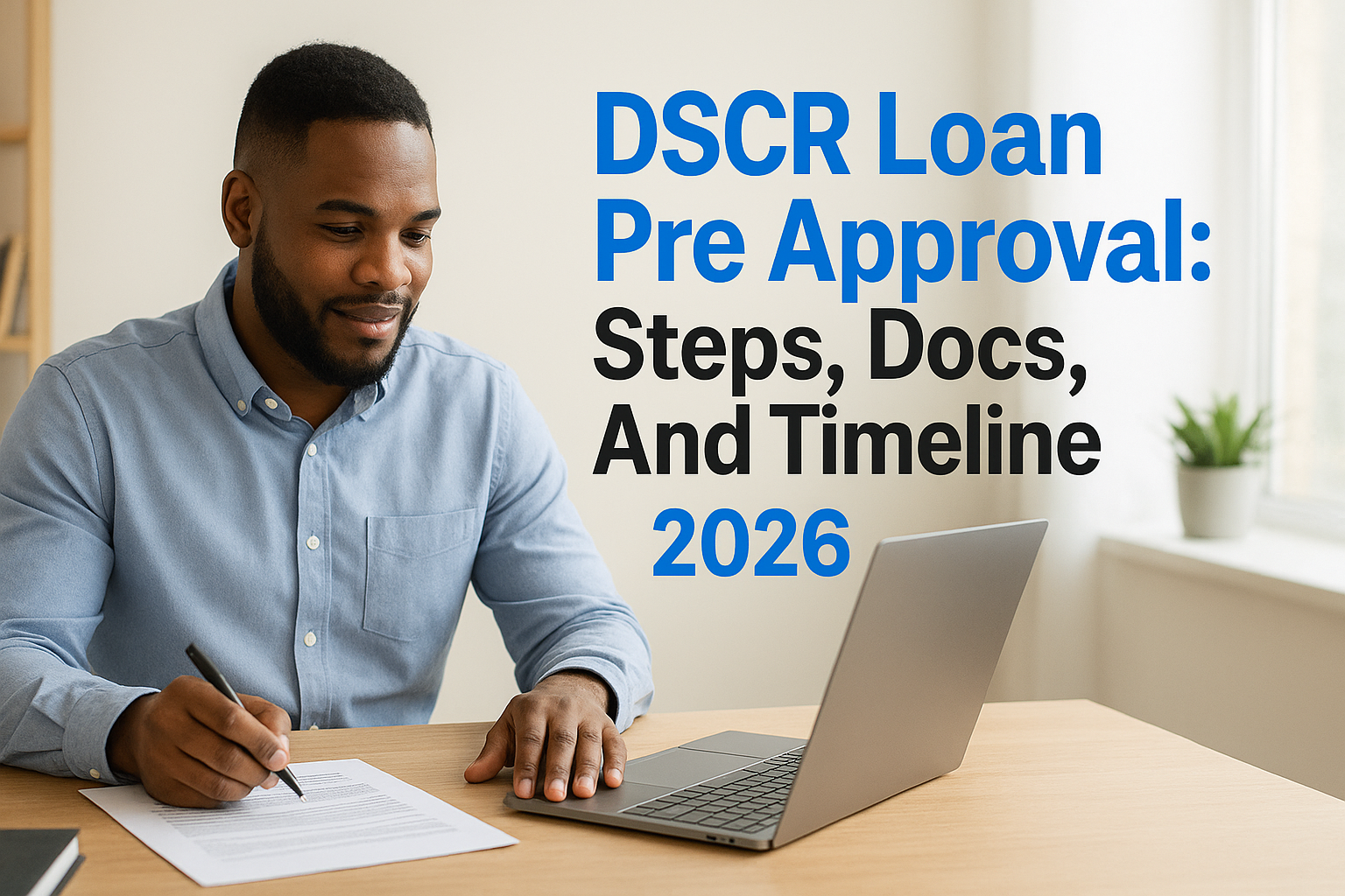 DSCR Loan Pre Approval: Steps, Docs, And Timeline (2026)