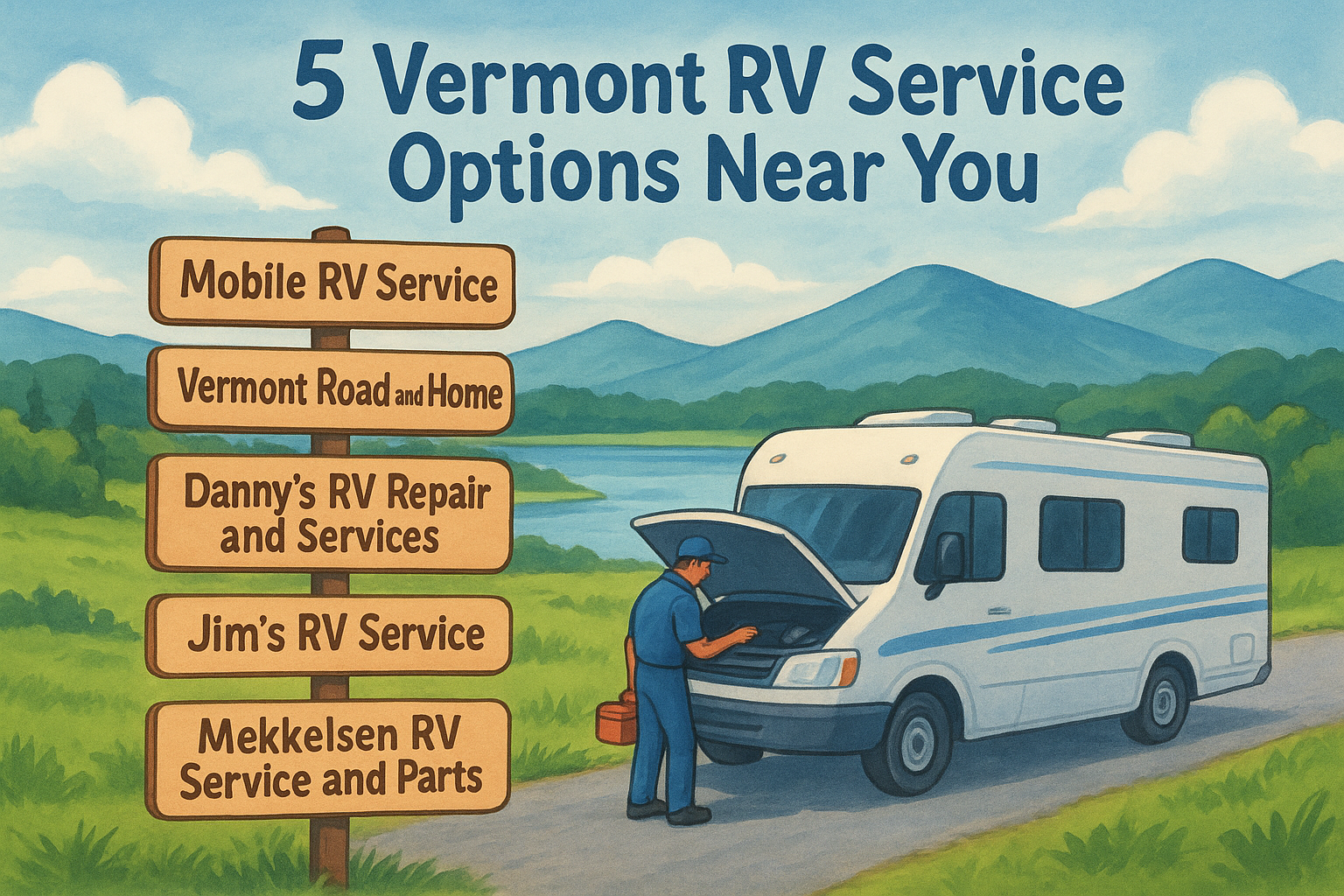 5 Vermont RV Service Options Near You: Mobile Techs & Shops