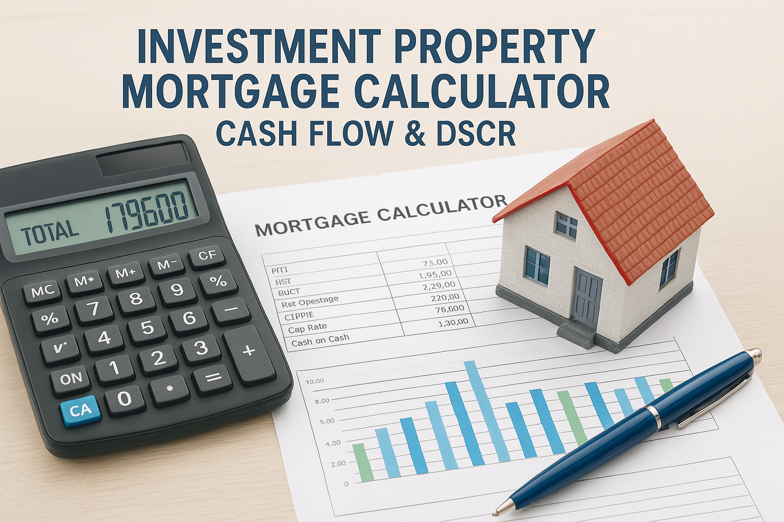 Investment Property Mortgage Calculator: Cash Flow & DSCR