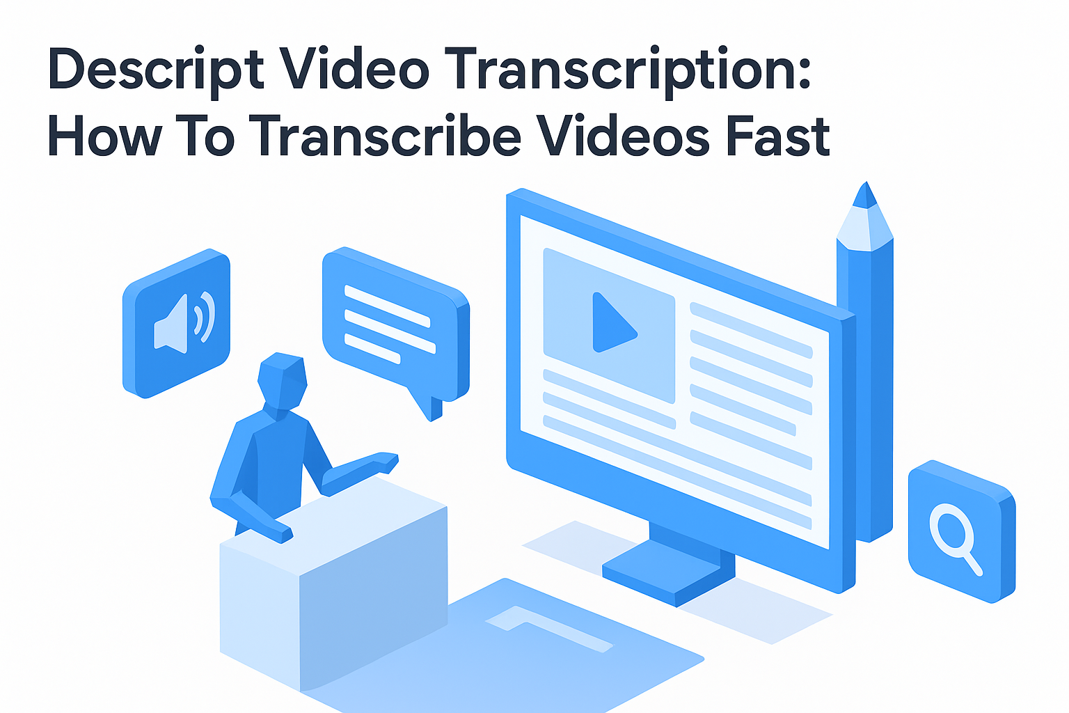 Descript Video Transcription: How To Transcribe Videos Fast