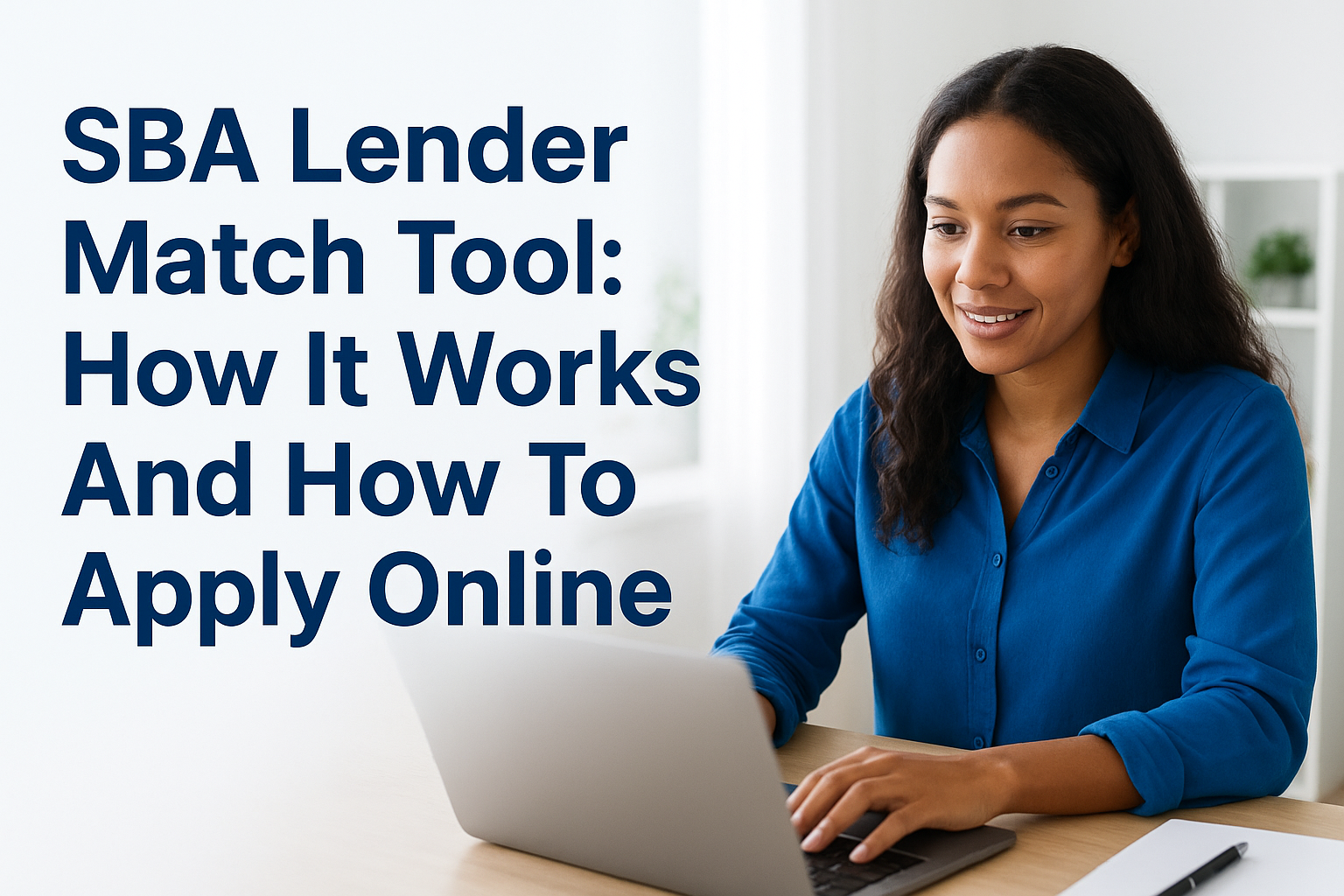 SBA Lender Match Tool: How It Works And How To Apply Online