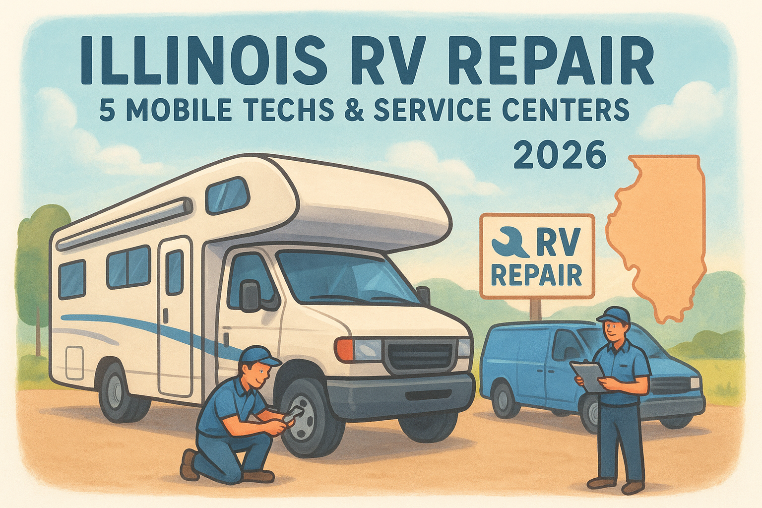 Illinois RV Repair: 5 Mobile Techs & Service Centers in 2026