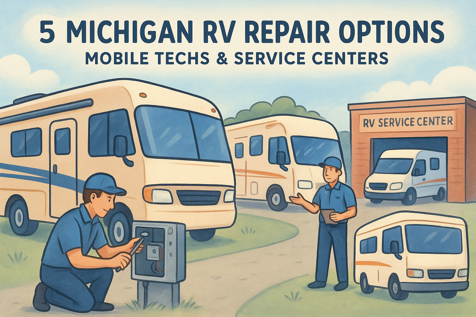 5 Michigan RV Repair Options: Mobile Techs & Service Centers