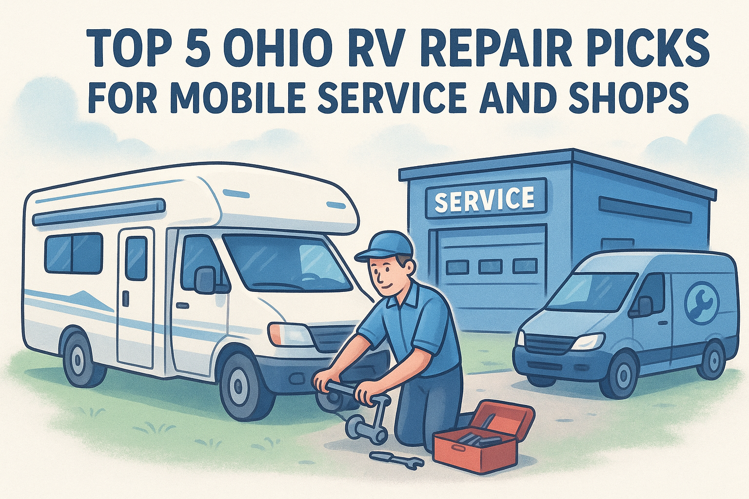 Top 5 Ohio RV Repair Picks for Mobile Service And Shops