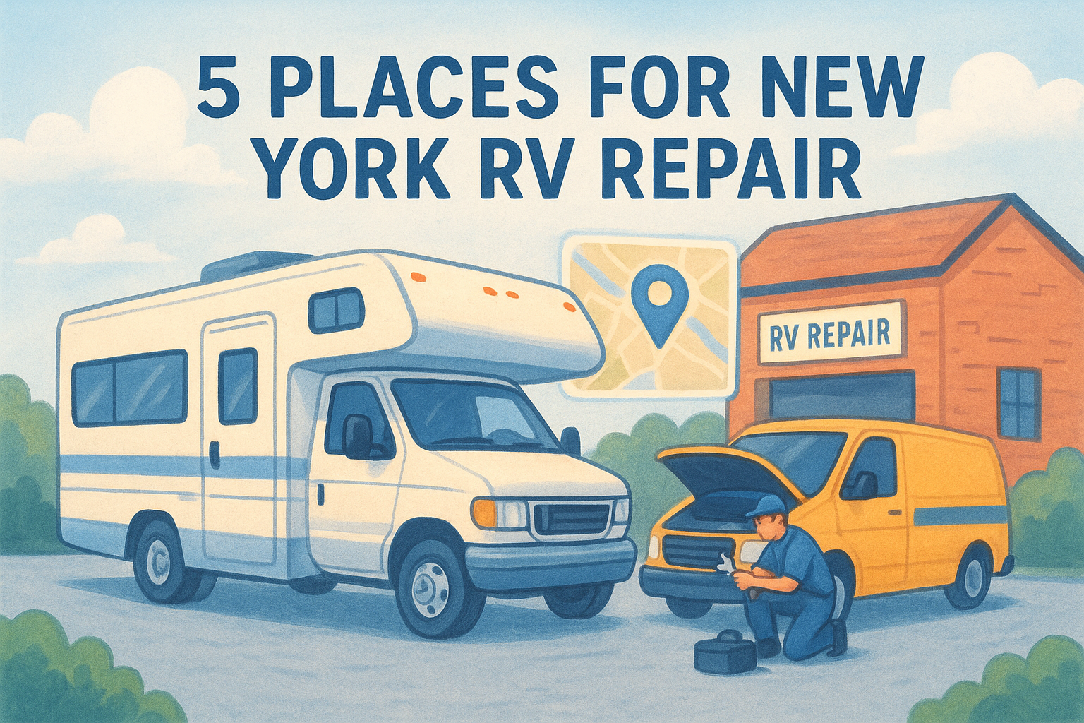 5 Places For New York RV Repair: Mobile Techs & Shops In NY