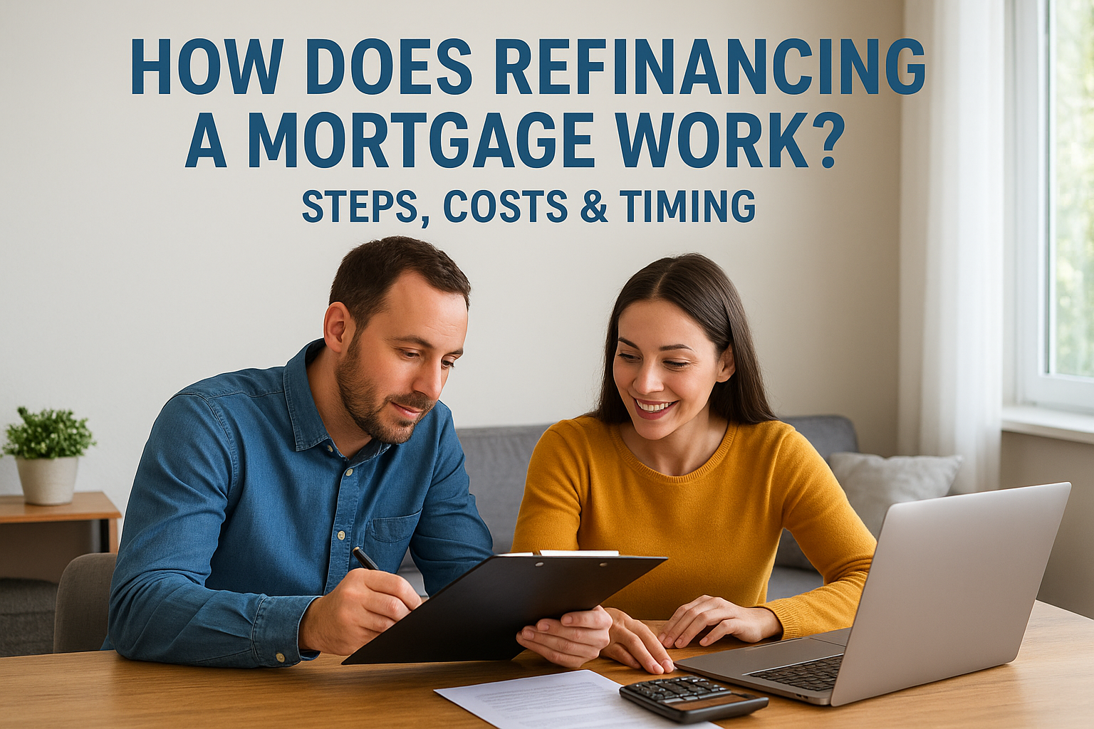 How Does Refinancing a Mortgage Work? Steps, Costs & Timing