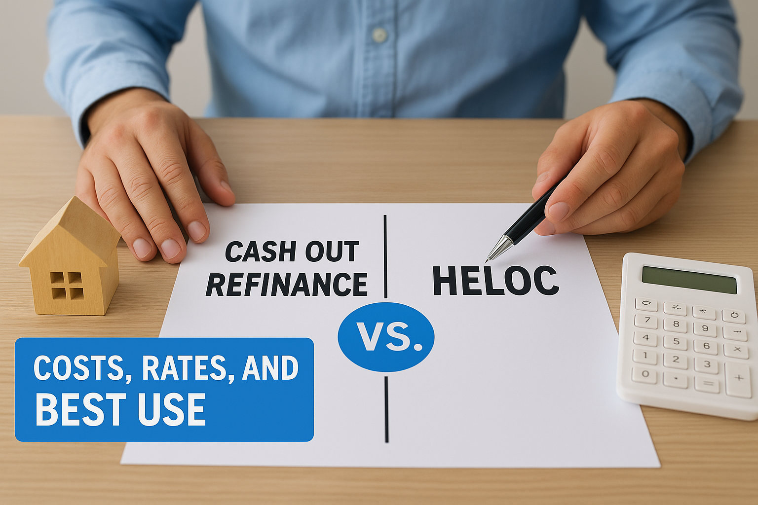 Cash Out Refinance vs HELOC: Costs, Rates, And Best Use