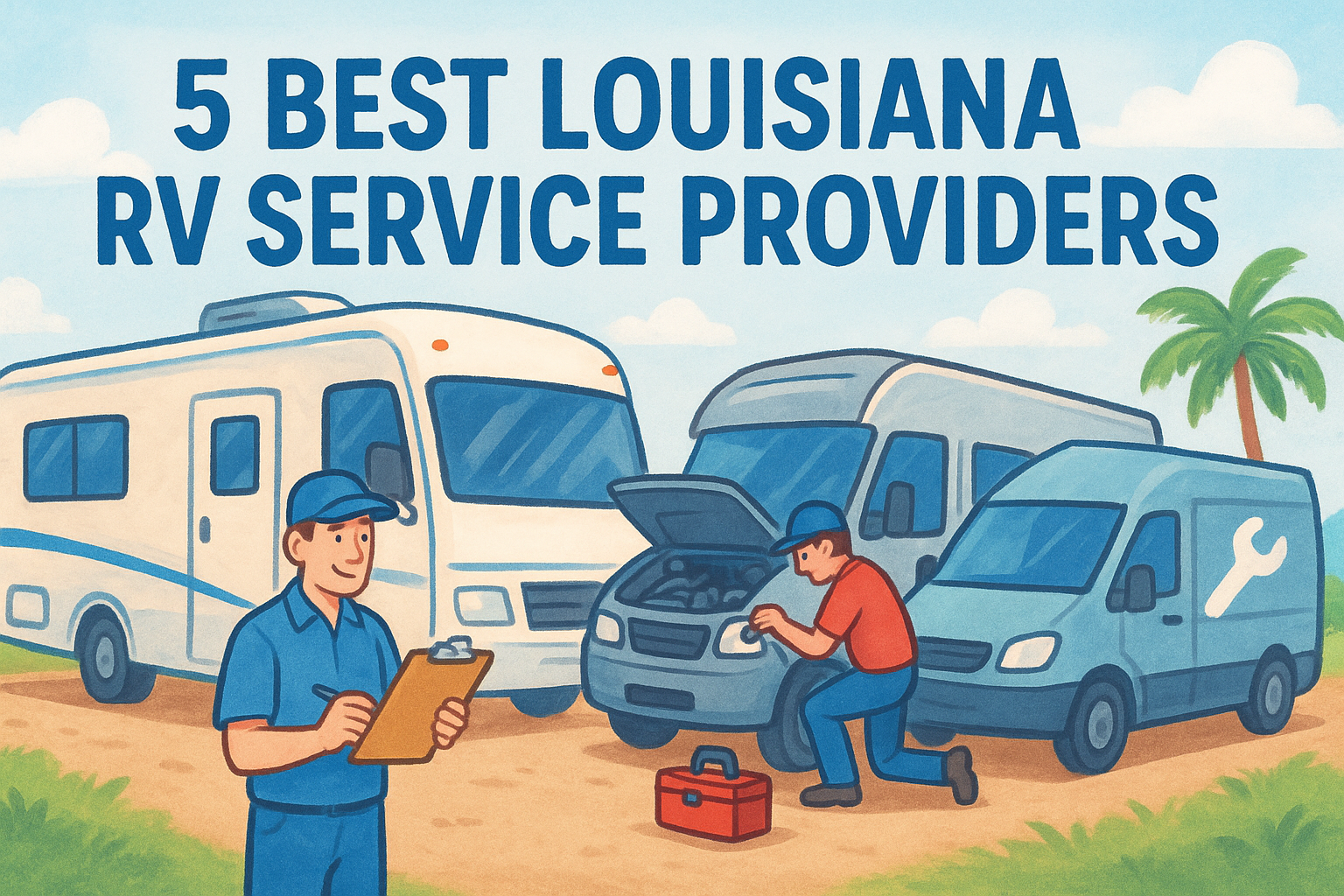 5 Best Louisiana RV Service Providers: Mobile Repair Techs
