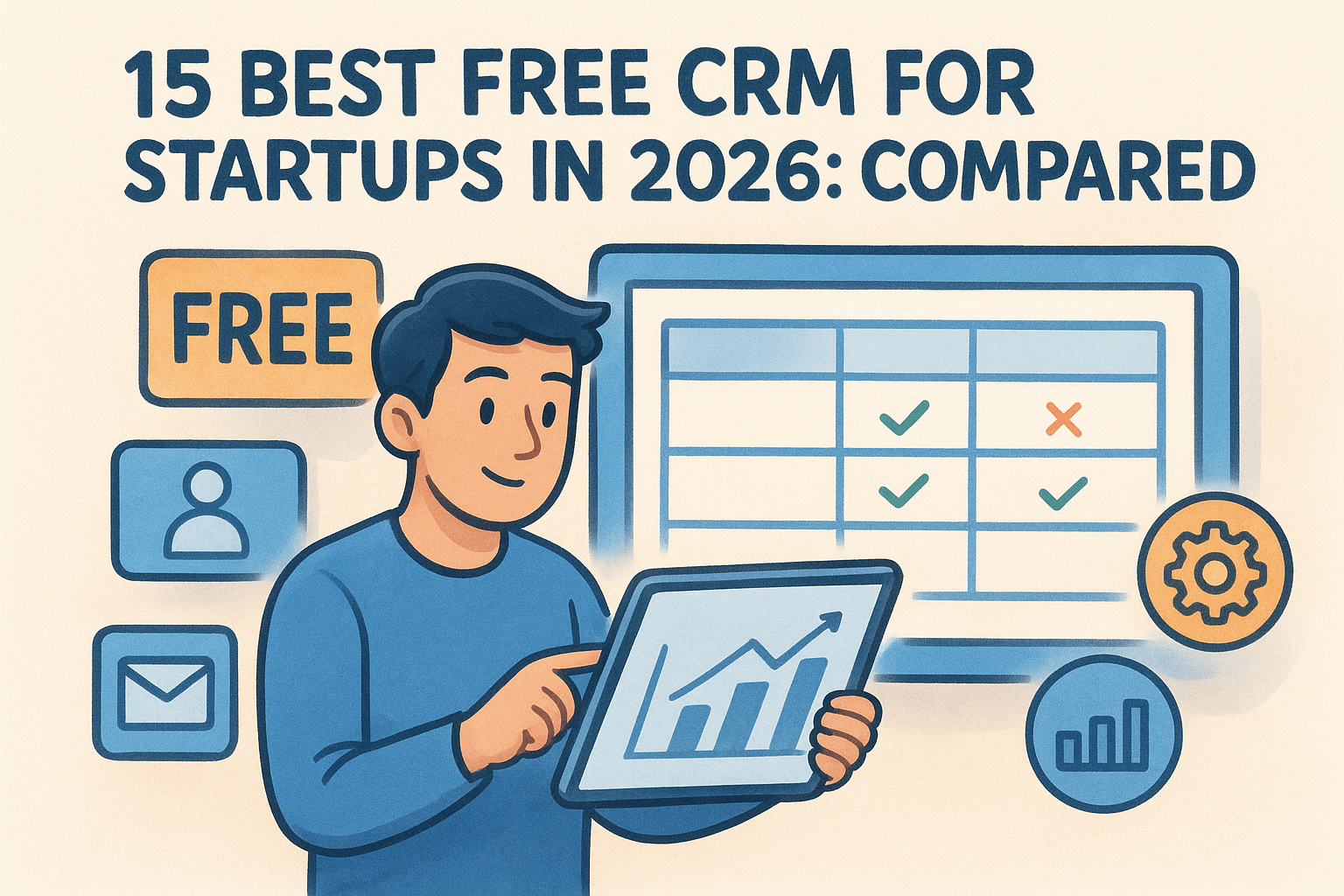 15 Best Free CRM For Startups in 2026: Compared