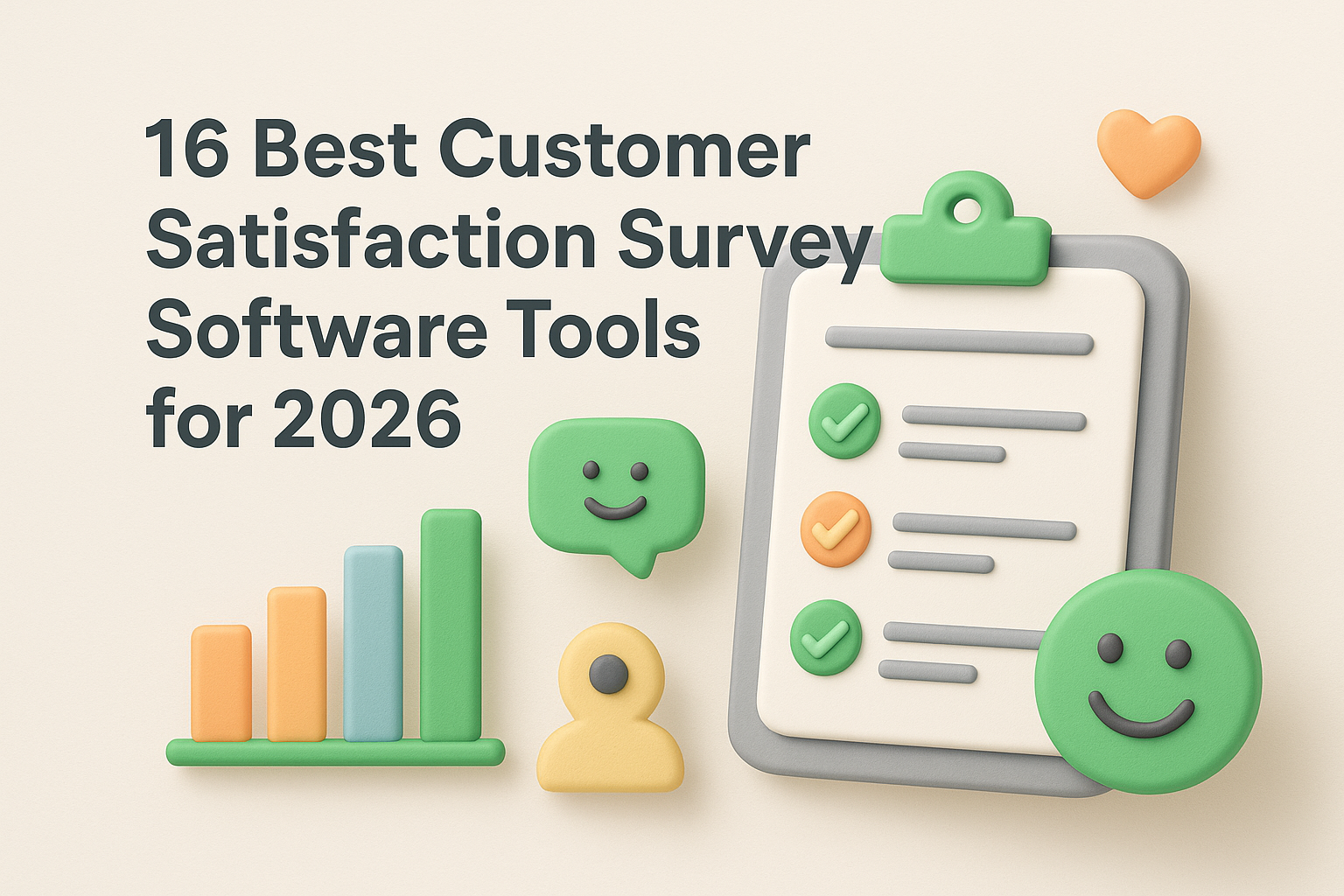 16 Best Customer Satisfaction Survey Software Tools for 2026