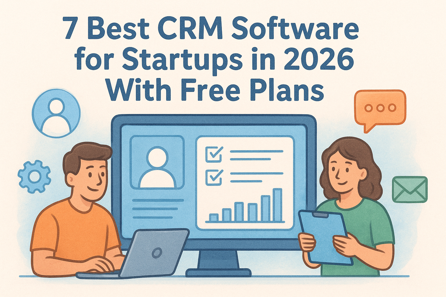 7 Best CRM Software for Startups in 2026 With Free Plans