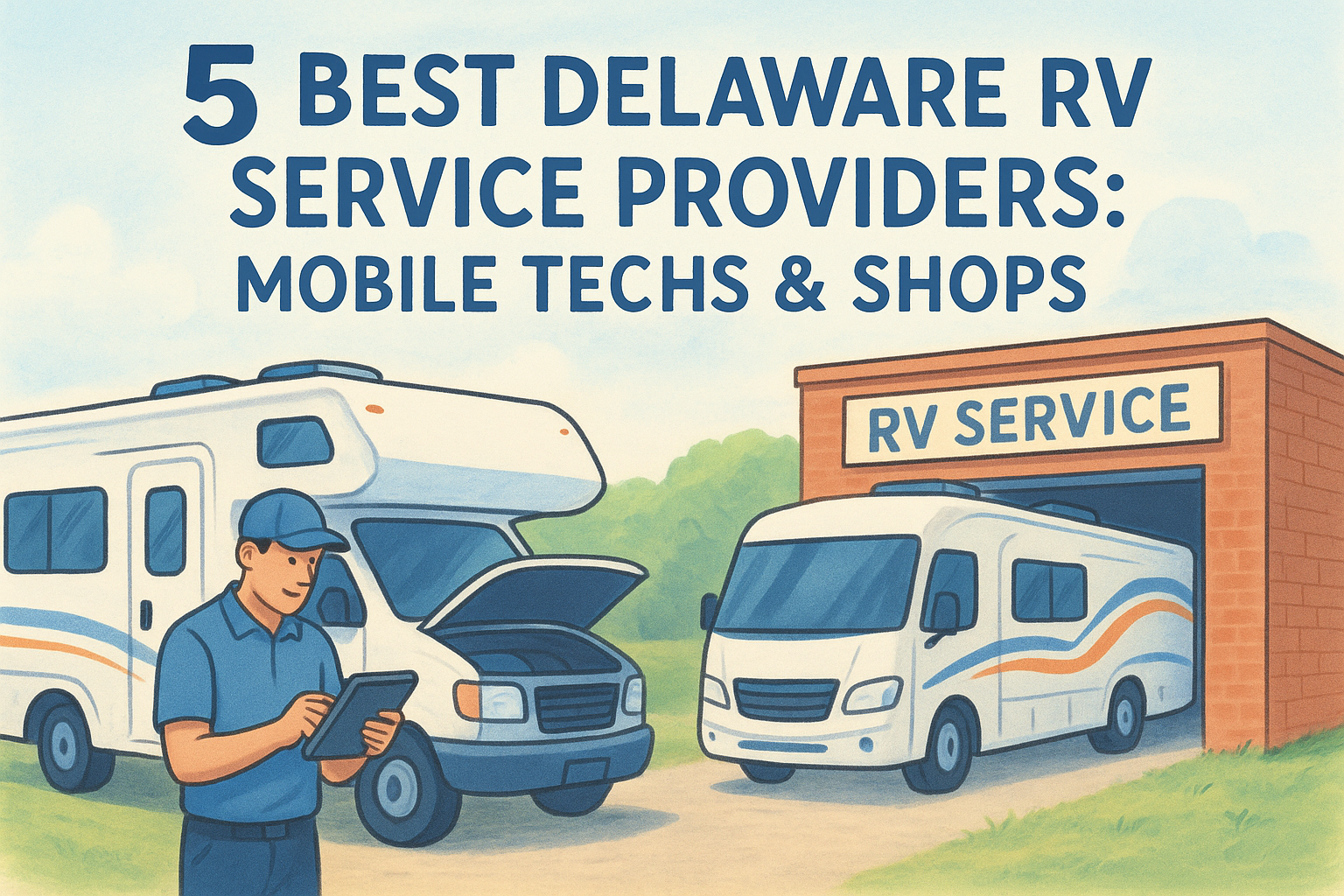 5 Best Delaware RV Service Providers: Mobile Techs & Shops