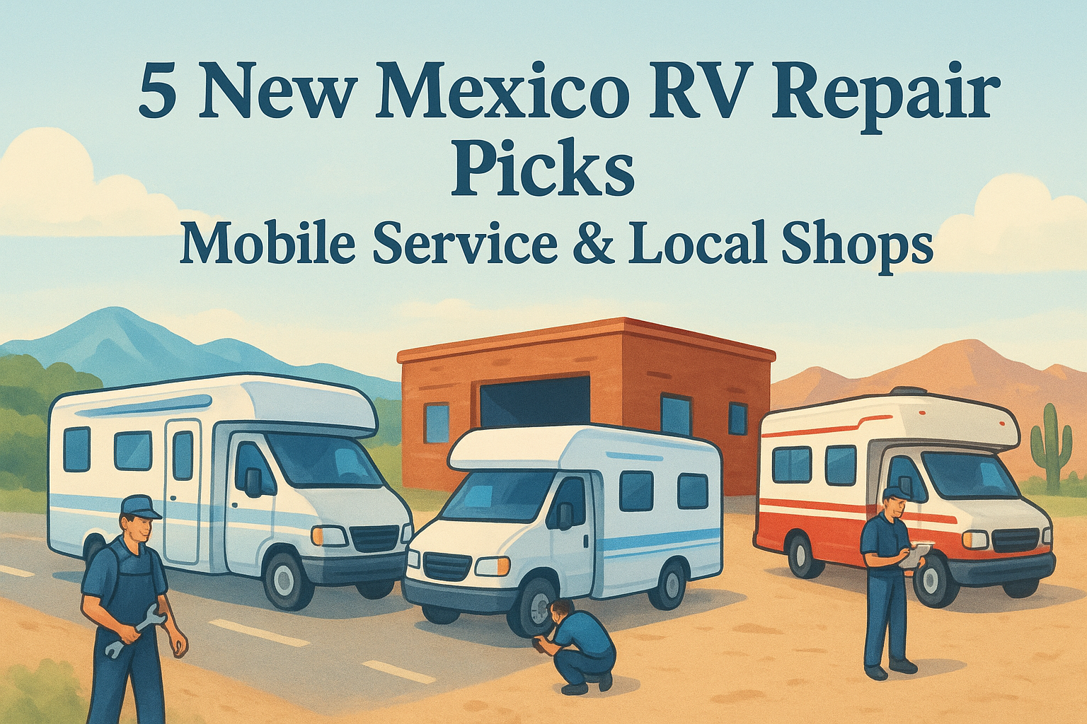 5 New Mexico RV Repair Picks: Mobile Service & Local Shops