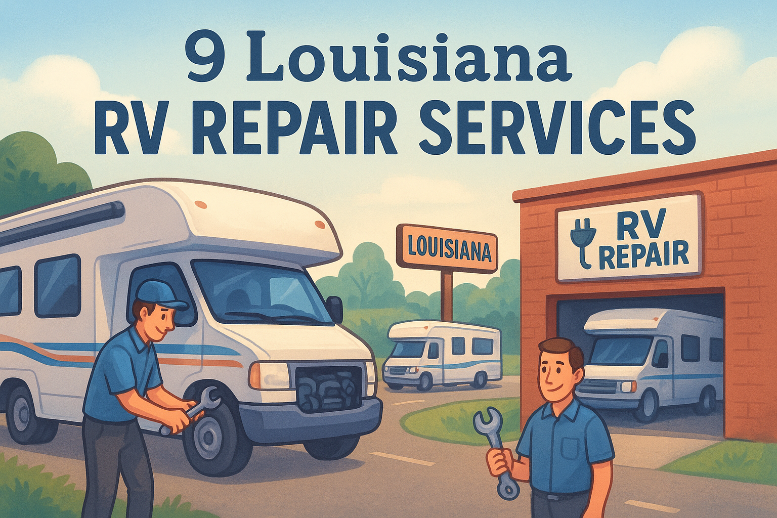 9 Louisiana RV Repair Services: Mobile Techs & Local Shops