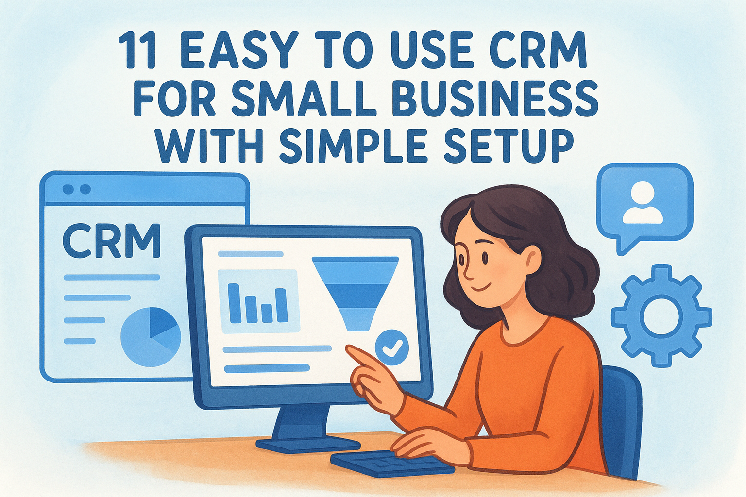 11 Easy To Use CRM For Small Business With Simple Setup