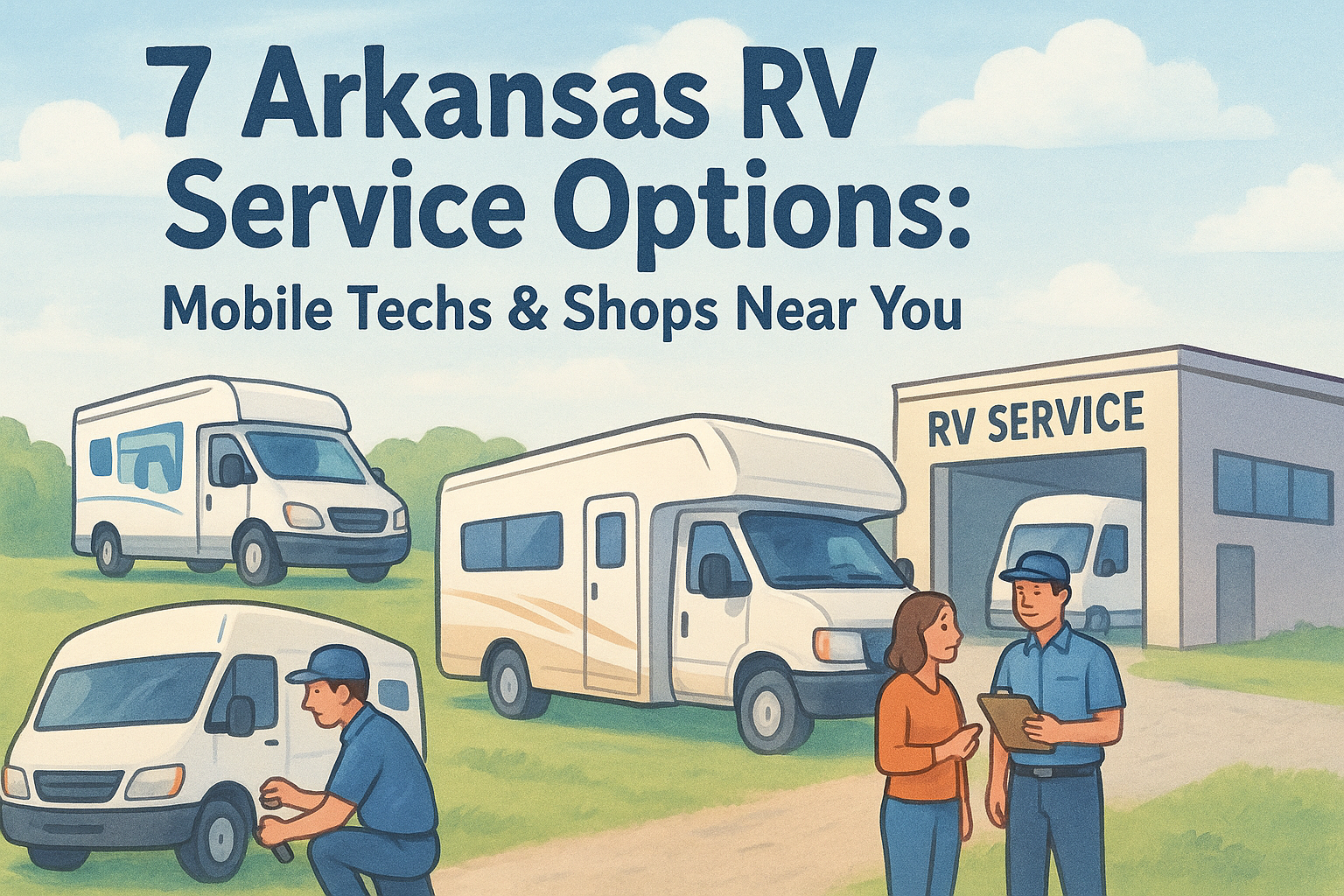 7 Arkansas RV Service Options: Mobile Techs & Shops Near You