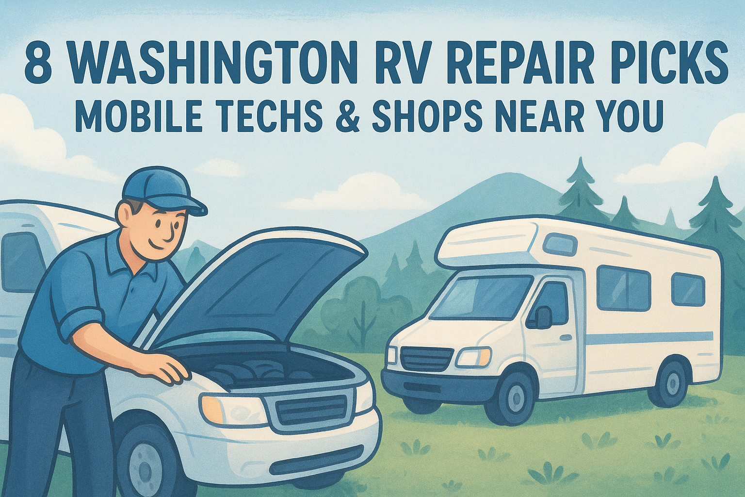 8 Washington RV Repair Picks: Mobile Techs & Shops Near You