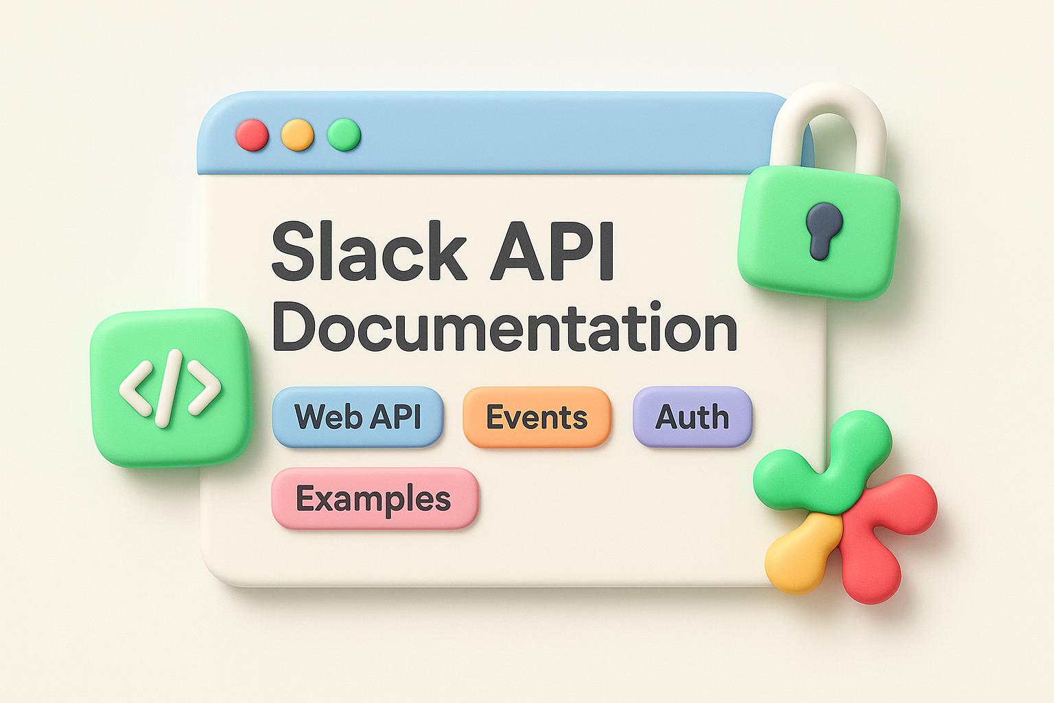 Slack API Documentation: Web API, Events, Auth, Examples