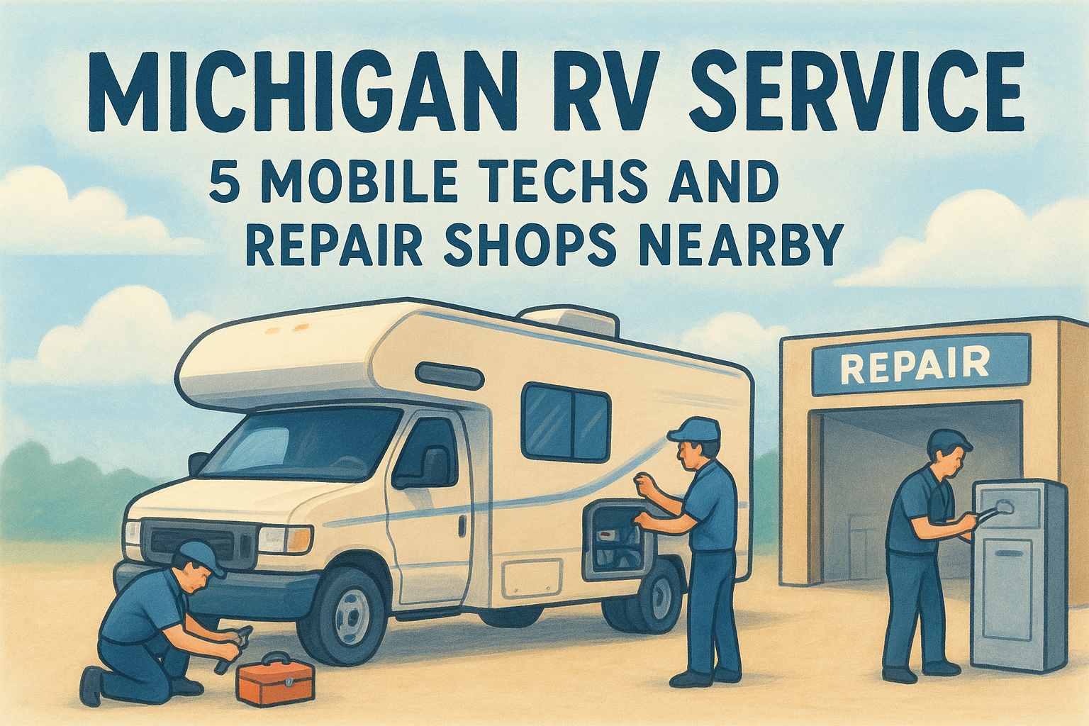 Michigan RV Service: 5 Mobile Techs And Repair Shops Nearby