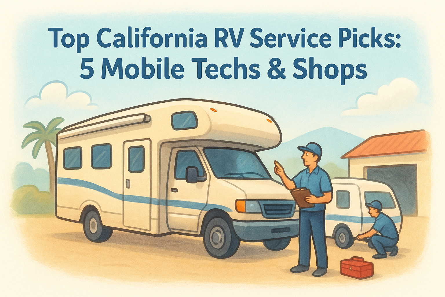 Top California RV Service Picks: 5 Mobile Techs & Shops