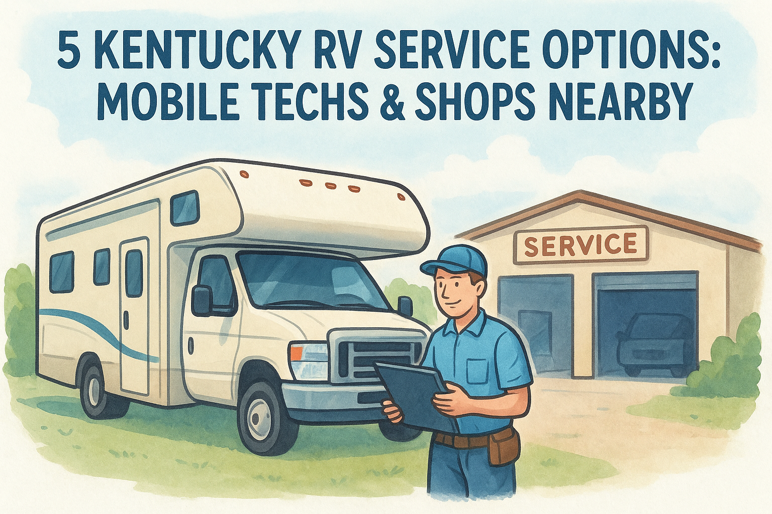 5 Kentucky RV Service Options: Mobile Techs & Shops Nearby