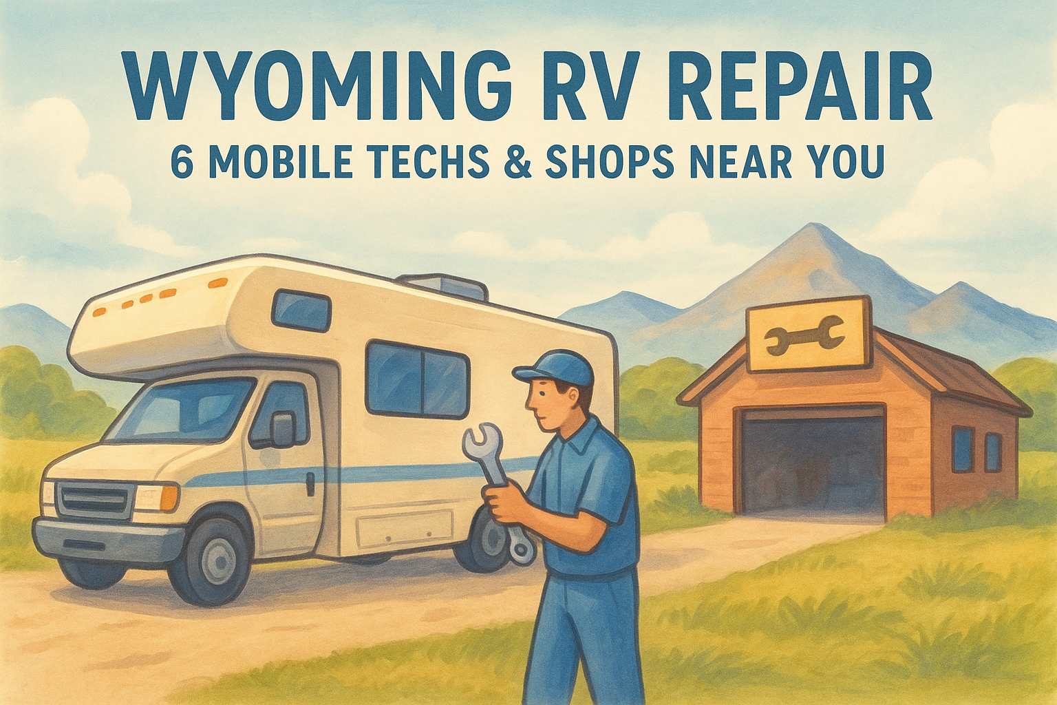 Wyoming RV Repair: 6 Mobile Techs & Shops Near You