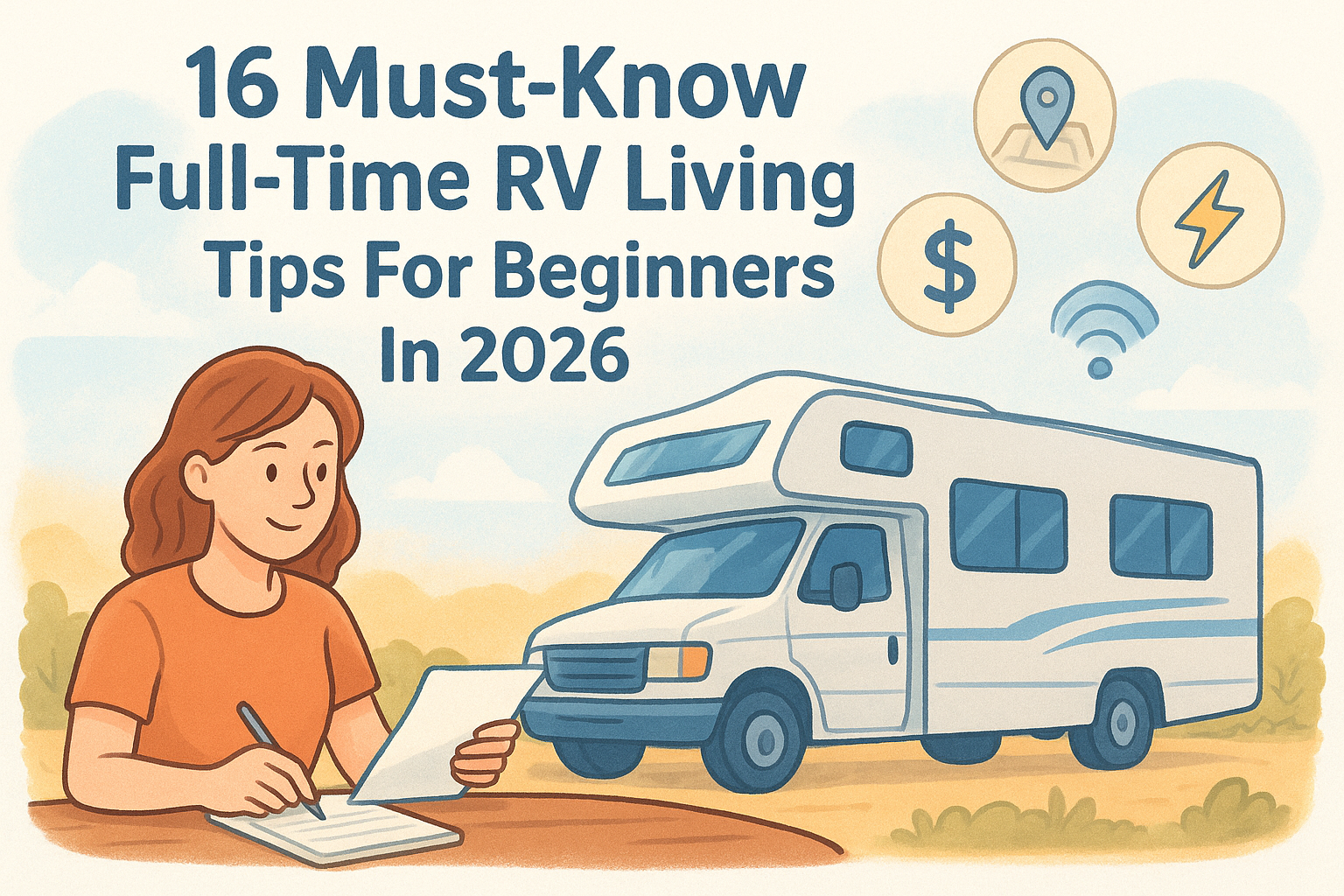 16 Must-Know Full Time RV Living Tips For Beginners In 2026